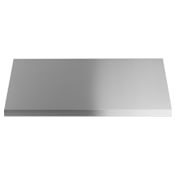 GE Profile 1200 CFM 48 Inch Wide Wall Mounted Range Hood with Heat Sensor Stainless Steel