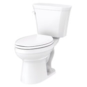 Gerber Viper 1.28 gpf 10" Rough-In Two-Piece Elongated Toilet White