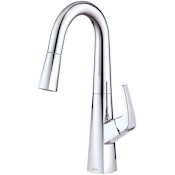 Gerber Vaughn 1.75 GPM Single Hole Pull Down Bar Faucet Chrome