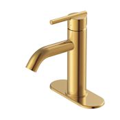 Gerber Parma 1.2 GPM Single Hole Bathroom Faucet Brushed Bronze