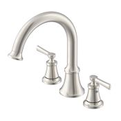 Gerber Northerly Deck Mounted Roman Tub Filler Brushed Nickel