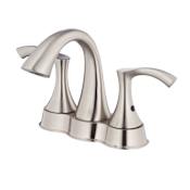 Gerber Centerset Bathroom Faucet From the Antioch Collection (Valve Included) Brushed Nickel