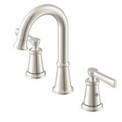 Gerber Northerly 1.2 GPM Widespread Bathroom Faucet Brushed Nickel