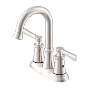 Gerber Northerly 1.2 GPM Centerset Bathroom Faucet Brushed Nickel
