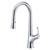 Gerber Antioch 1.75 GPM Single Hole Pull Down Kitchen Faucet Chrome