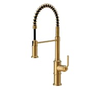 Gerber Kinzie 1.75 GPM Single Hole Pre-Rinse Pull Down Kitchen Faucet Brushed Bronze