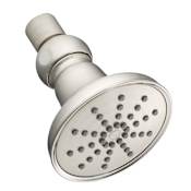 Gerber Mono Round 2 GPM Single Function Shower Head Brushed Nickel