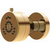 Gerber Parma 2 Function Round Brass Body Spray Brushed Bronze