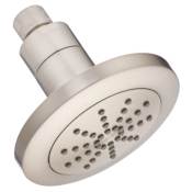 Gerber Mono Chic 1.5 GPM Single Function Shower Head with Air-Injection Technology Brushed Nickel