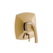Gerber Vaughn 1 Function Valve Trim Only with Double Lever Handle, Integrated Diverter - Less Rough In Brushed Bronze