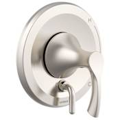 Gerber Antioch 1 Function Valve Trim Only with Double Lever Handle, Integrated Diverter - Less Rough In Brushed Nickel
