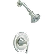 Gerber Antioch Shower Only Trim Package with 1.75 GPM Single Function Shower Head Brushed Nickel