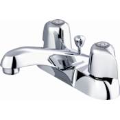 Gerber Classics 1.2 GPM Centerset Bathroom Faucet with Pop-Up Drain Assembly Chrome