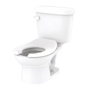 Gerber PeeWee 1.28 gpf 10" Rough-In Children's Two-Piece Round Front Toilet - LH White