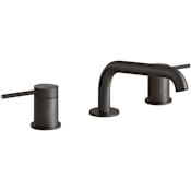 Gessi Gessi 316 1.2 GPM Widespread Bathroom Faucet from the Cesello Series Black Metal Brushed PVD