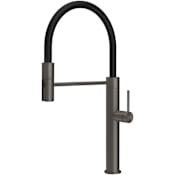 Gessi Gessi 316 1.75 GPM Single Hole Kitchen Faucet Black Metal Brushed PVD