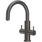 Gessi Gessi 316 1.75 GPM Hot Water Dispenser with 360 Spout Swivel Black Metal Brushed PVD