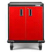 Gladiator Premier 28 Inch Wide Pre-Assembled Gearbox Granite / Red