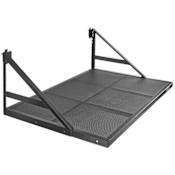 Gladiator 45 Inch x 30 Inch Wall Mounted Overhead Storage Organizer Hammered Granite