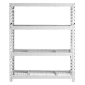 Gladiator 60 Inch Wide Heavy Duty Rack with Four 18 Inch Deep Shelves N/A