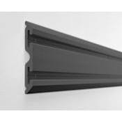 Gladiator 48 Inch Wide GearTrack® Channels Smoke