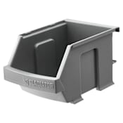 Gladiator Pack of (3) GearTrack Small Storage Bin - 10 lb. Capacity Charcoal