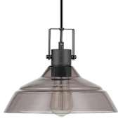 Globe Electric Sutton 11" Wide Pendant Matte Black