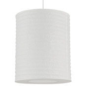 Globe Electric Novogratz 14" Wide Pendant Matte White