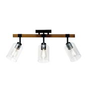 Globe Electric Austin 3 Light 5" Long Track Kit Matte Black
