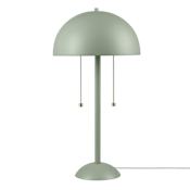 Globe Electric Haydel 2 Light 21" Tall Accent Table Lamp Satin Green