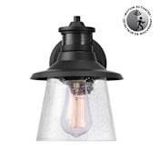 Globe Electric Juno 10" Tall Outdoor Wall Sconce Matte Black