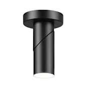 Globe Electric 5" Wide LED Accent / Spot Light Ceiling Fixture Matte Black
