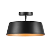 Globe Electric Cody 2 Light 13" Wide Semi-flush Ceiling Fixture Matte