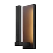 Globe Electric 12" Tall LED Outdoor Wall Sconce Bronze