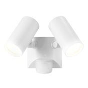 Globe Electric 2 Light 9" Tall LED Outdoor Wall Sconce White