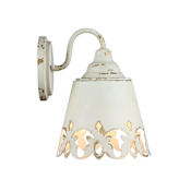 Golden Lighting Eloise 10" Tall Bathroom Sconce Antique Ivory
