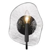 Golden Lighting Samara 10" Tall Wall Sconce Matte Black
