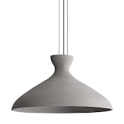 Golden Lighting Aethera 22" Wide Pendant Grey Cement