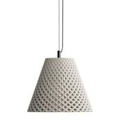 Golden Lighting Clarus 10" Wide Pendant Grey Cement