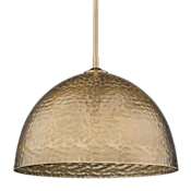 Golden Lighting Shepard 16" Wide Pendant Modern Brass