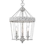 Golden Lighting Ferris 3 Light 14" Wide Taper Candle Pendant Oyster