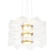 Golden Lighting Vetrina 24" Wide Pendant Light Gold