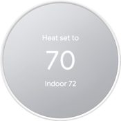 Google Nest Thermostat - Smart Programmable Snow