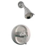 Graff Elegante Shower Only Trim Package with 2 GPM Single Function Shower Head Brushed Nickel