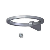 Graff Ametis 2 GPM Multi Function Shower Head Architectural Black