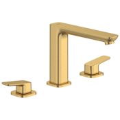 Grohe Cubeo Deck Mounted Tub Filler Brushed Cool Sunrise