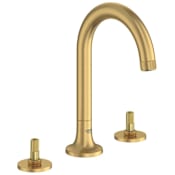 Grohe Listra 1.2 GPM Widespread Bathroom Faucet with Pop-Up Drain Assembly Brushed Cool Sunrise