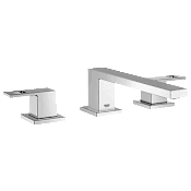 Grohe Eurocube Deck Mounted Roman Tub Filler Starlight Chrome