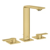 Grohe Allure New 1.2 GPM Widespread Bathroom Faucet with Pop-Up Drain Assembly Brushed Cool Sunrise