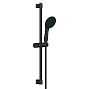 Grohe Tempesta Shower System with Hand Shower, Slide Bar, and Hose Matte Black